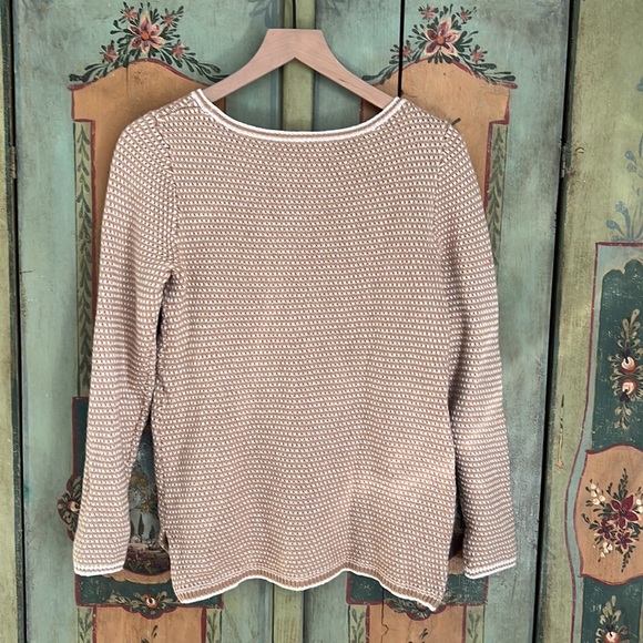 J Crew Super Soft wool blend sweater. M tan camel color - Picture 3 of 6